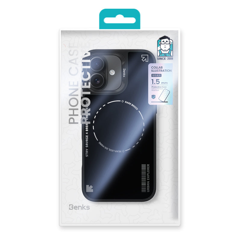 iPhone 16 Plus Kılıf M-safe Şarj Özellikli Benks Dynamic Basis Kılıf