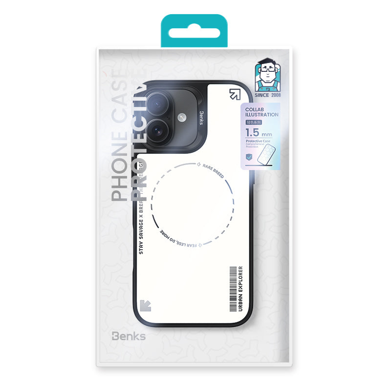 iPhone 16 Plus Kılıf M-safe Şarj Özellikli Benks Dynamic Basis Kılıf