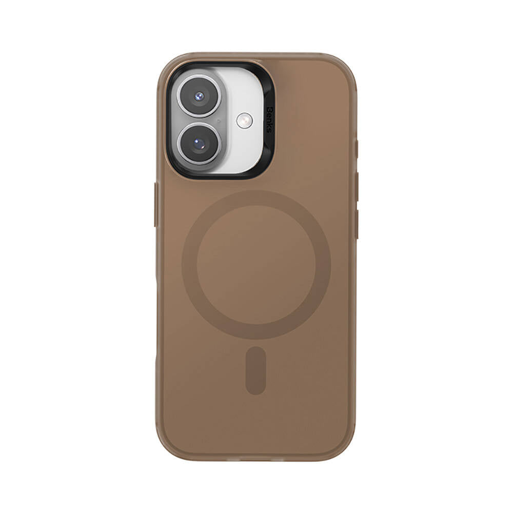 iPhone 16 Plus Kılıf M-safe Şarj Özellikli Benks Lucid Armor Kılıf