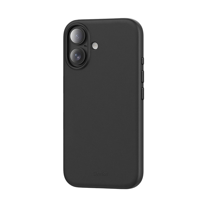 iPhone 16 Plus Kılıf M-safe Şarj Özellikli Çizilmeye Dayanıklı Benks VitaPro Serisi PU Deri Kılıf