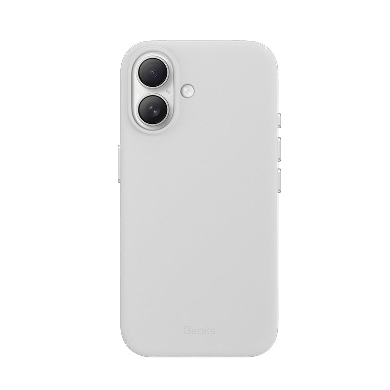 iPhone 16 Plus Kılıf M-safe Şarj Özellikli Çizilmeye Dayanıklı Benks VitaPro Serisi PU Deri Kılıf