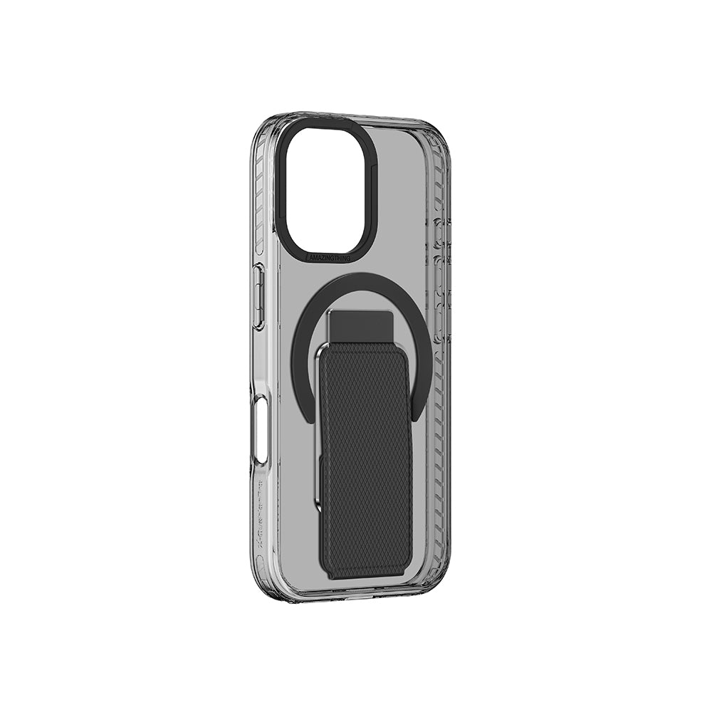 iPhone 16 Plus Kılıf M-safe Şarj Özellikli Standlı Amazingthing Titan Pro Plus Kılıf