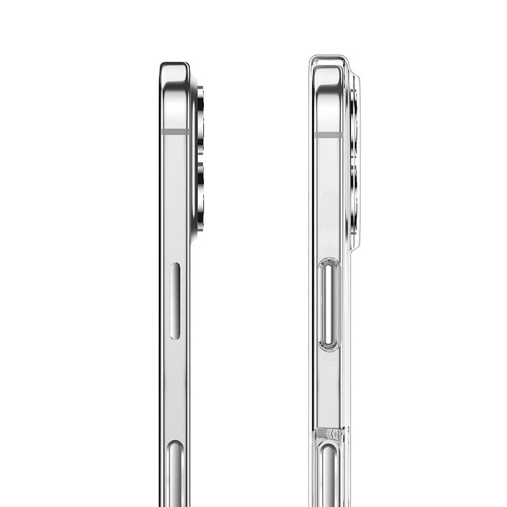 iPhone 16 Plus Kılıf M-safe Şarj Özellikli Transparan Sert PC Wlons Pita Kılıf