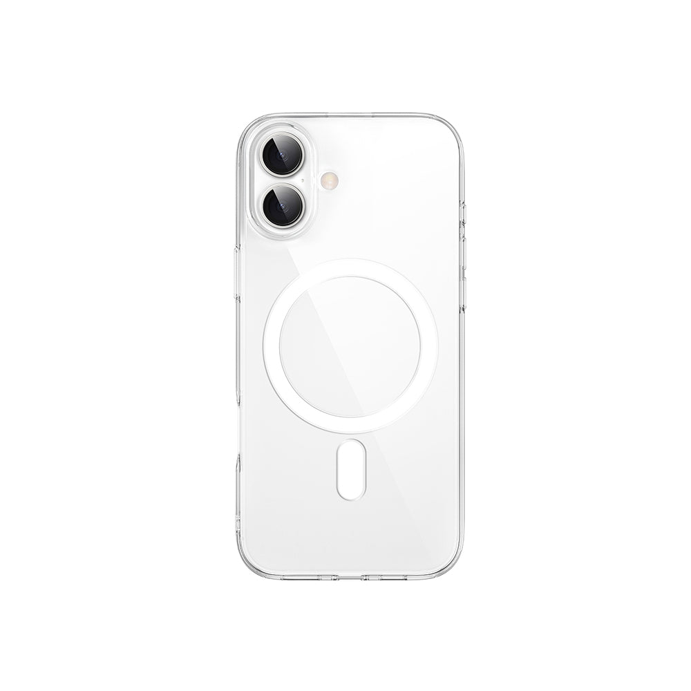 iPhone 16 Plus Kılıf M-safe Şarj Özellikli Wiwu YXK-207 Invisible Pro Sert PC Kılıf