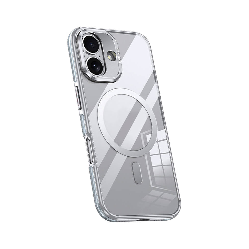 iPhone 16 Plus Kılıf M-safe Şarj Özellikli Wlons Standlı Efsane Kılıf