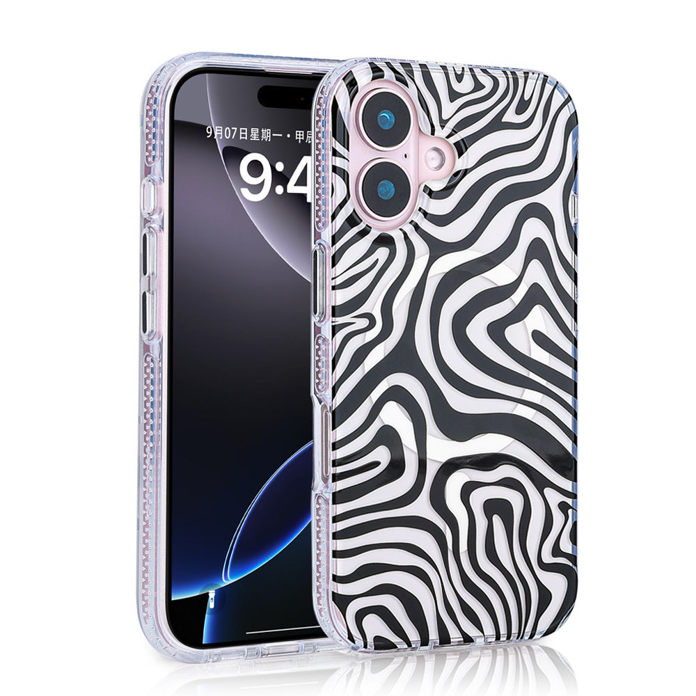 iPhone 16 Plus Kılıf M-safe Şarj Özellikli Zore Jago Kılıf