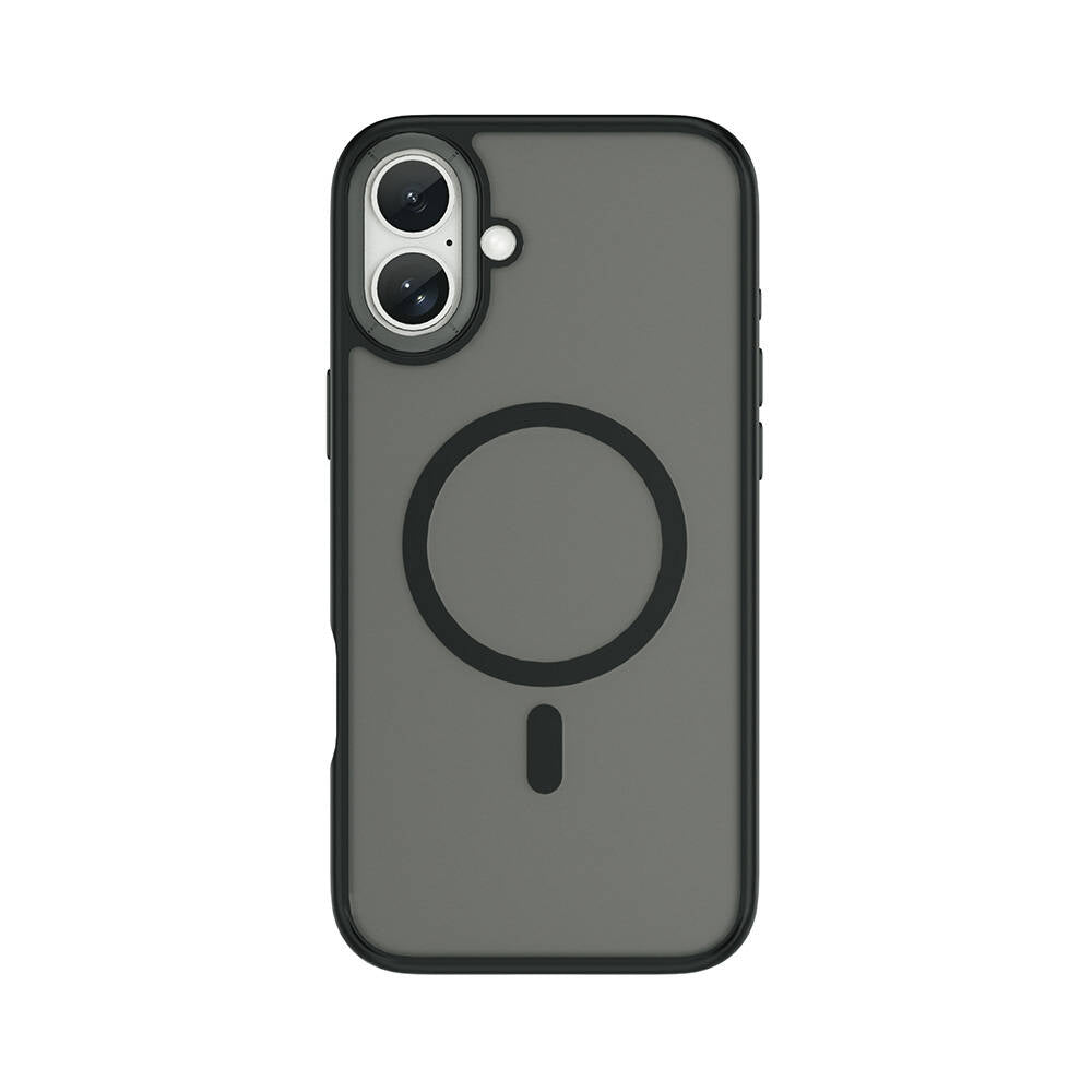 iPhone 16 Plus Kılıf Wiwu FGG-012 ArmorPro Serisi M-safe Şarj Özellikli Parmak İzi Bırakmayan Kılıf