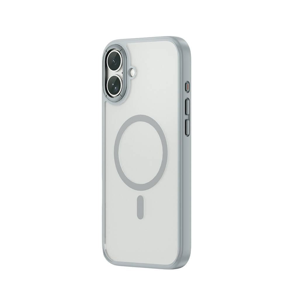iPhone 16 Plus Kılıf Wiwu FGG-012 ArmorPro Serisi M-safe Şarj Özellikli Parmak İzi Bırakmayan Kılıf