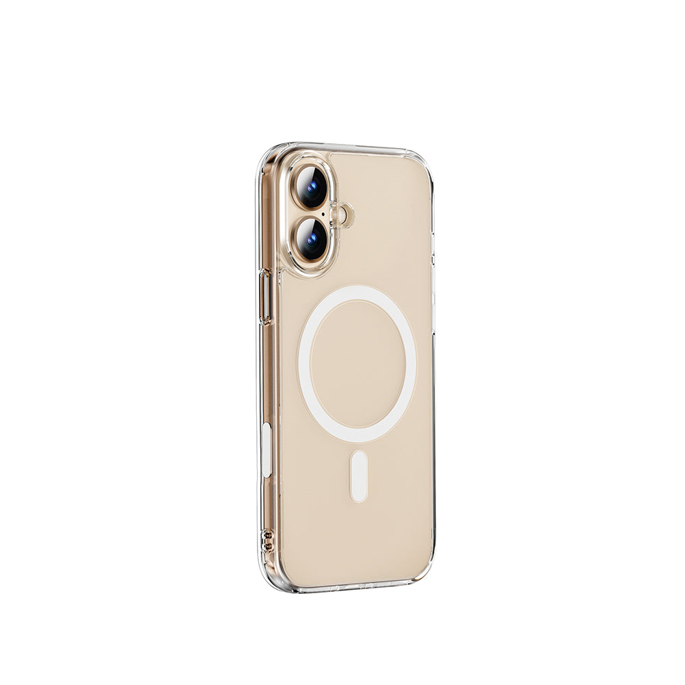 iPhone 16 Plus Kılıf Wiwu MCC-102 Magnetic Crystal Sert PC Kılıf