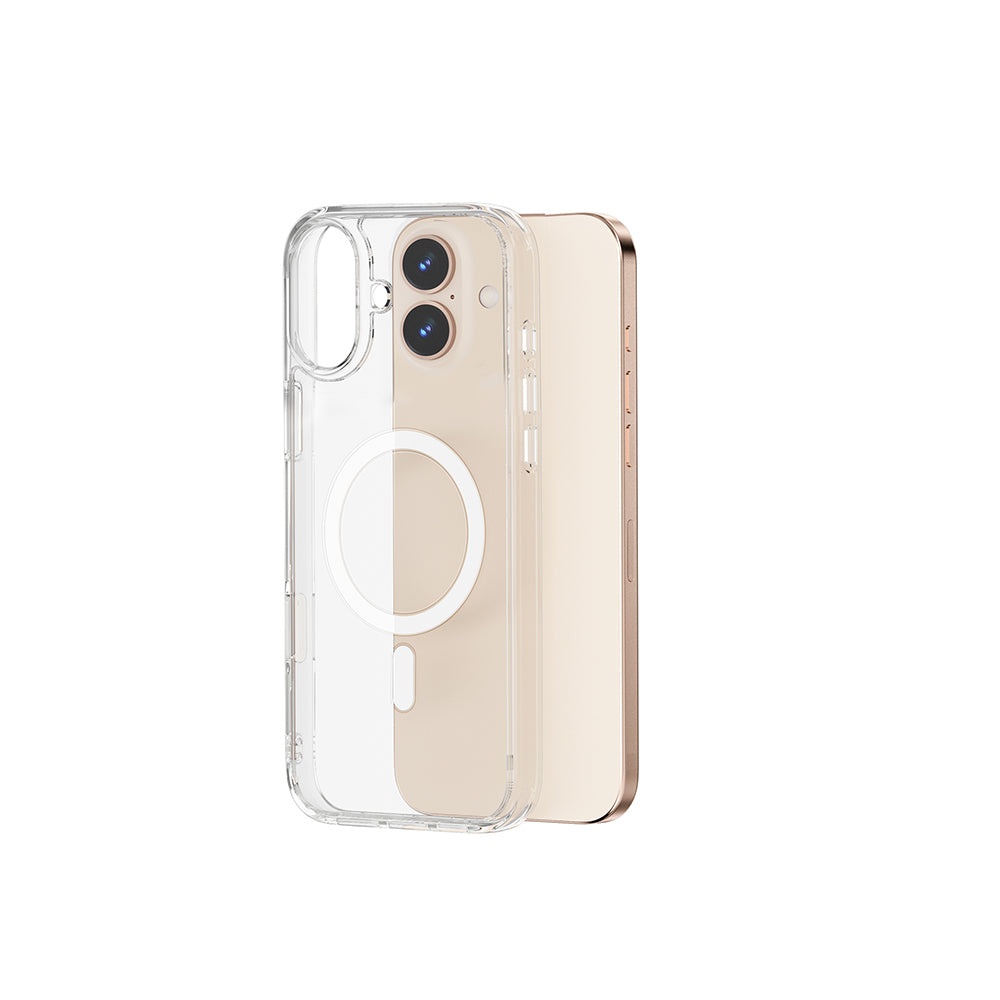 iPhone 16 Plus Kılıf Wiwu MCC-102 Magnetic Crystal Sert PC Kılıf