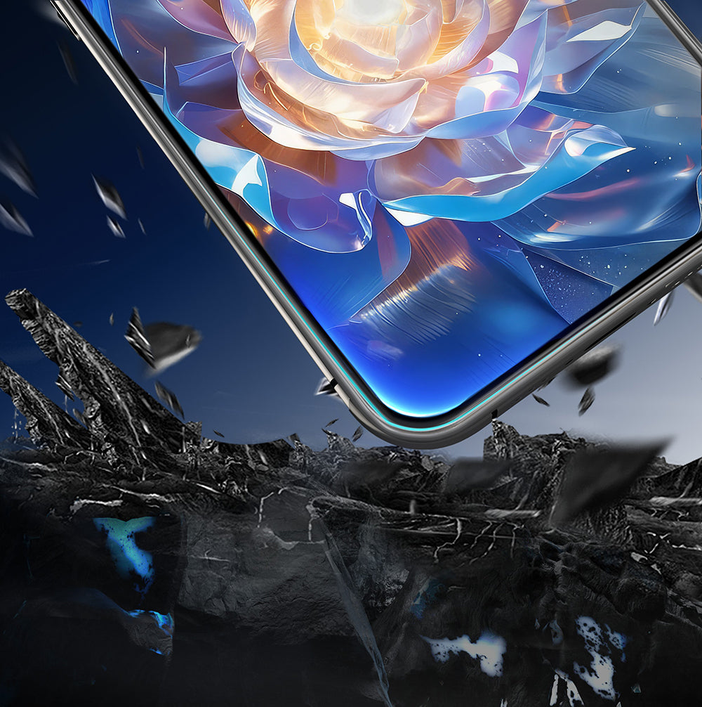 iPhone 16 Plus Mohseven Safir Coating Privacy Hayalet Temperli Cam Ekran Koruyucu