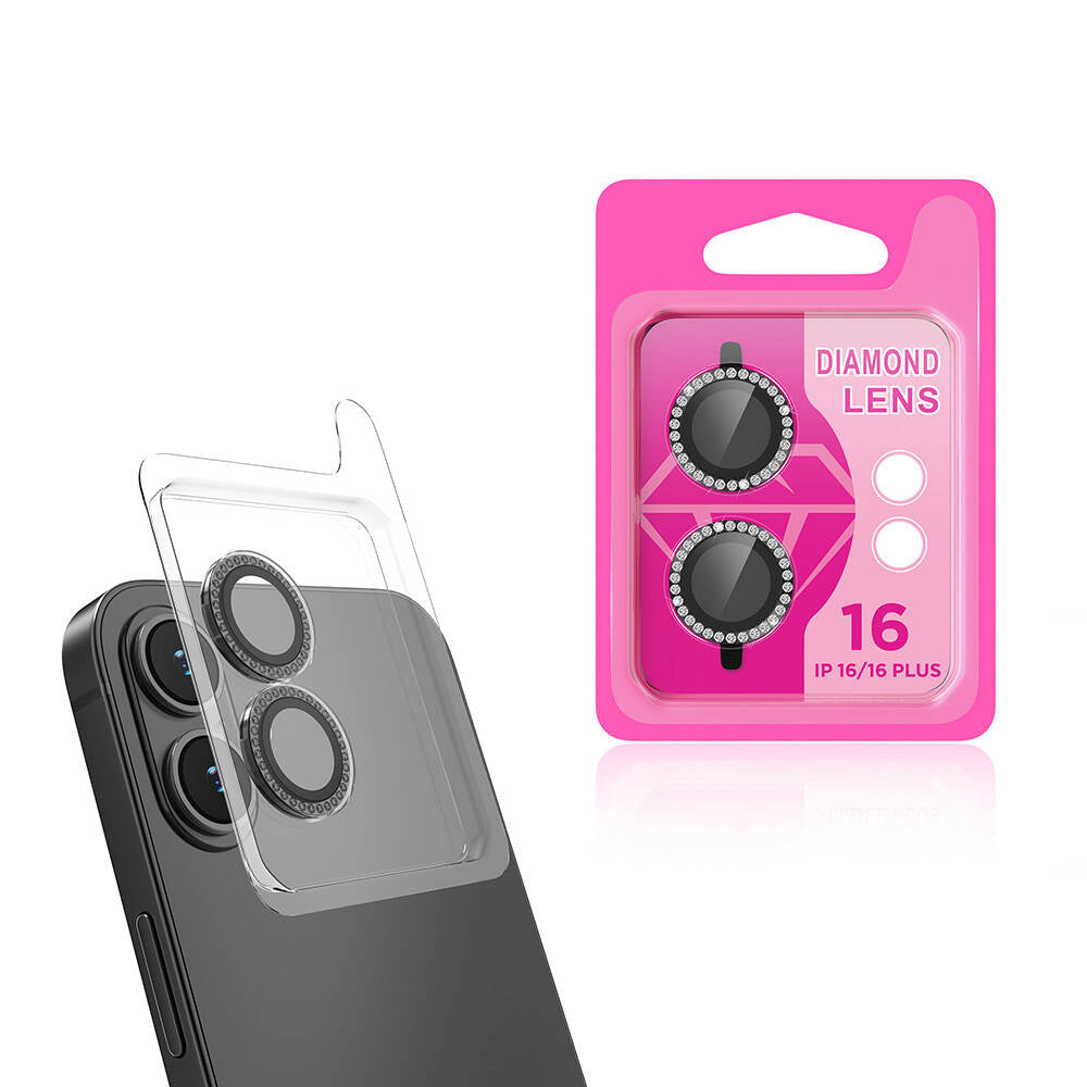 iPhone 16 Plus Zore CL-06 Kamera Lens Koruyucu