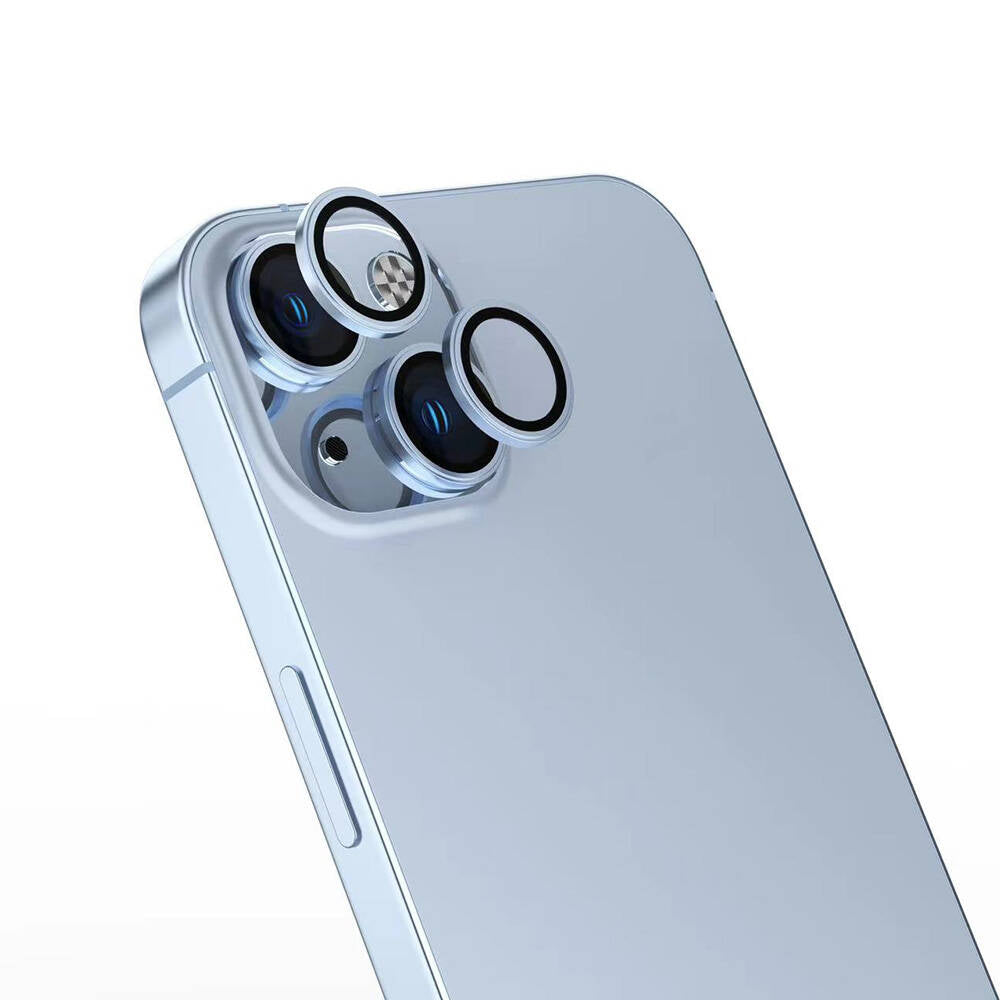 iPhone 16 Plus Zore Safir CL-15 Parmak İzi Bırakmayan Anti-Reflective Kamera Lens Koruyucu
