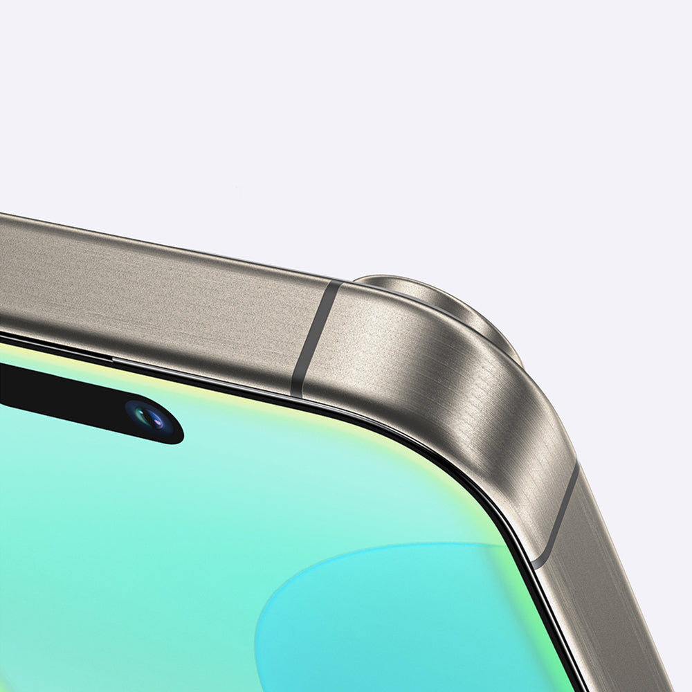 iPhone 16 Pro Amazingthing Radix Mat Parmak İzi Bırakmayan Temperli Cam Ekran Koruyucu