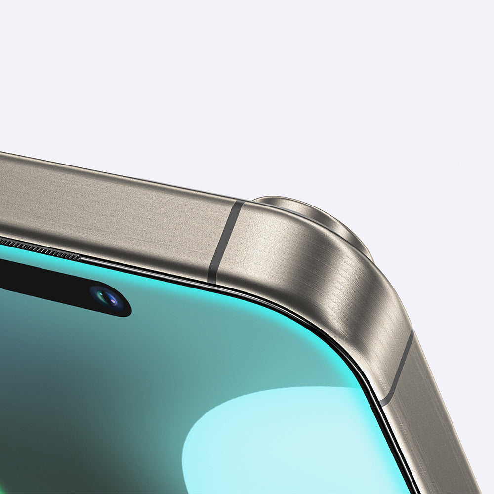 iPhone 16 Pro Amazingthing Titan Mat Parmak İzi Bırakmayan Temperli Cam Ekran Koruyucu
