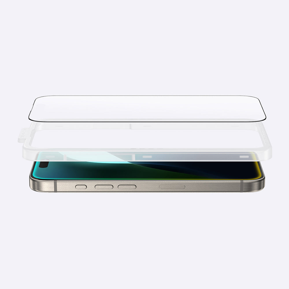 iPhone 16 Pro Amazingthing Titan Mat Parmak İzi Bırakmayan Temperli Cam Ekran Koruyucu