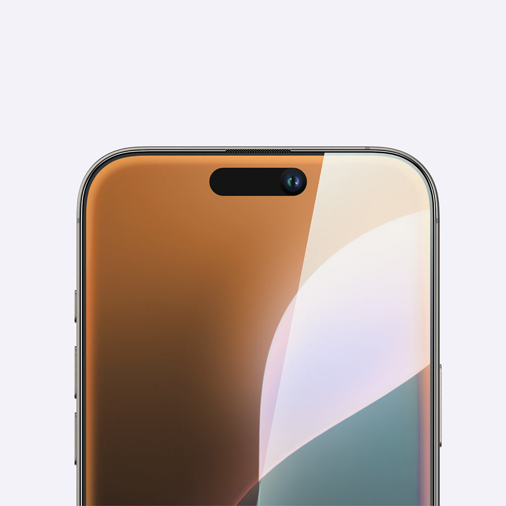 iPhone 16 Pro Amazingthing Titan Max Parmak İzi Bırakmayan Temperli Cam Ekran Koruyucu
