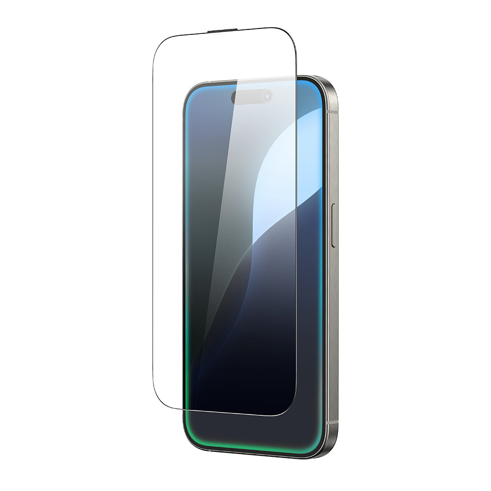 iPhone 16 Pro Amazingthing Titan Parmak İzi Bırakmayan Temperli Cam Ekran Koruyucu