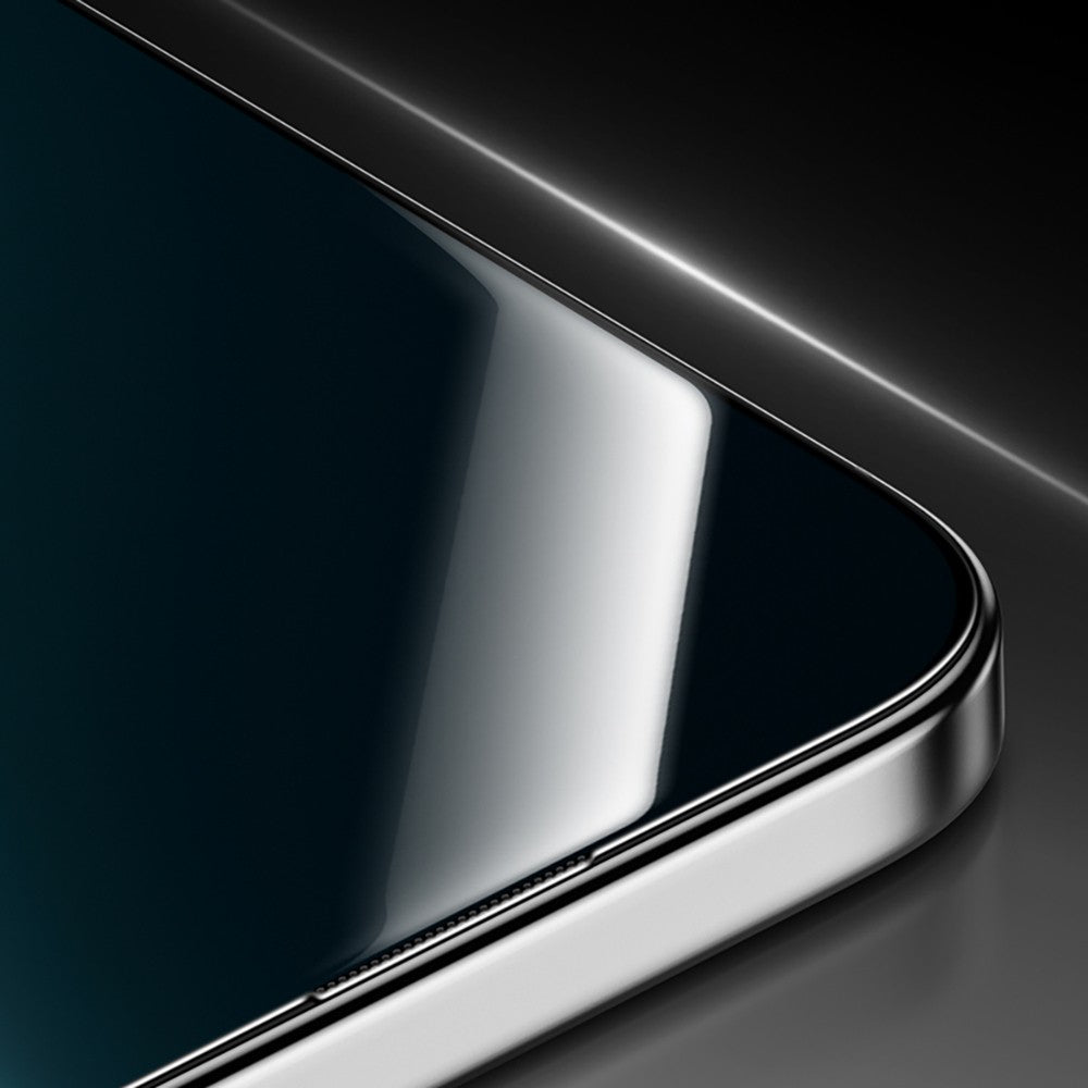 iPhone 16 Pro Benks Glass Warrior HD 0.3mm Ultra İnce 0.9mm Kenarları Güçlendirilmiş Cam Ekran Koruyucu + Kolay Uygulama Aparatlı