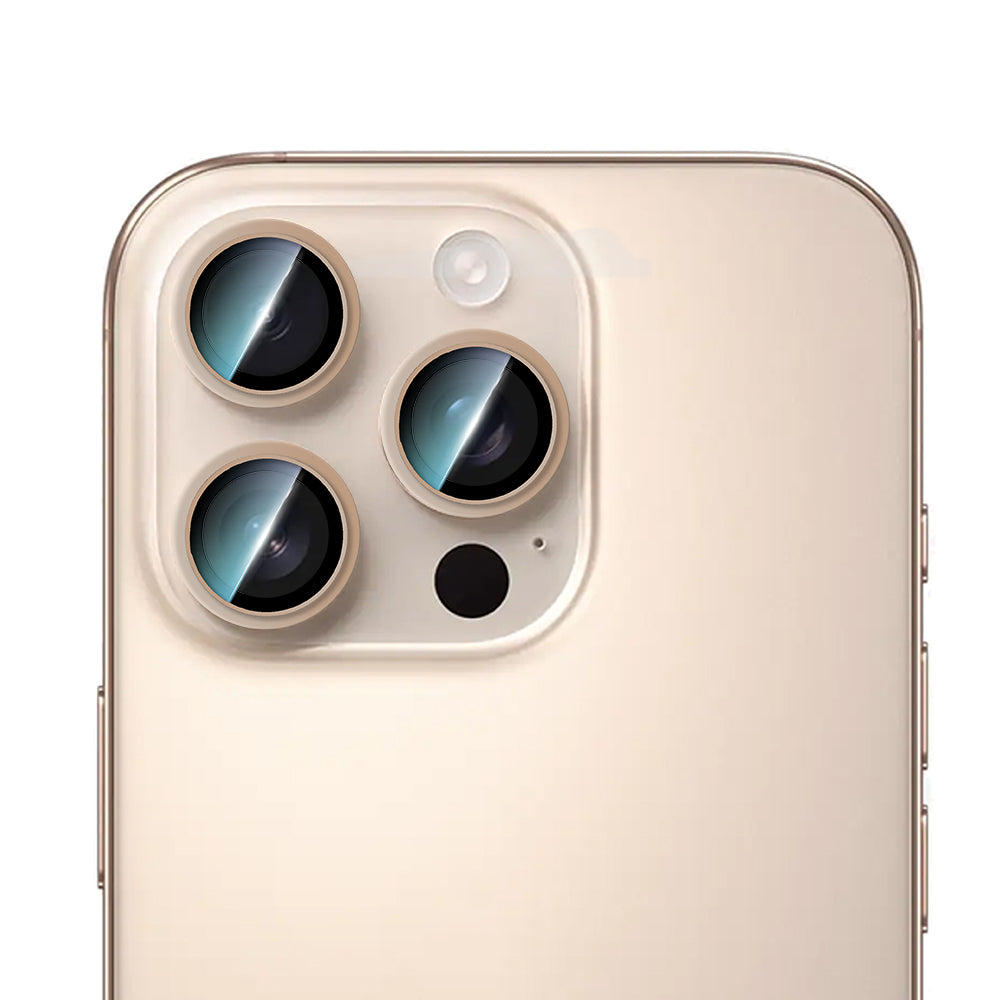 iPhone 16 Pro CaseWorld Alloy Serisi Oleofobik Anti Reflective Kamera Lens Koruyucu