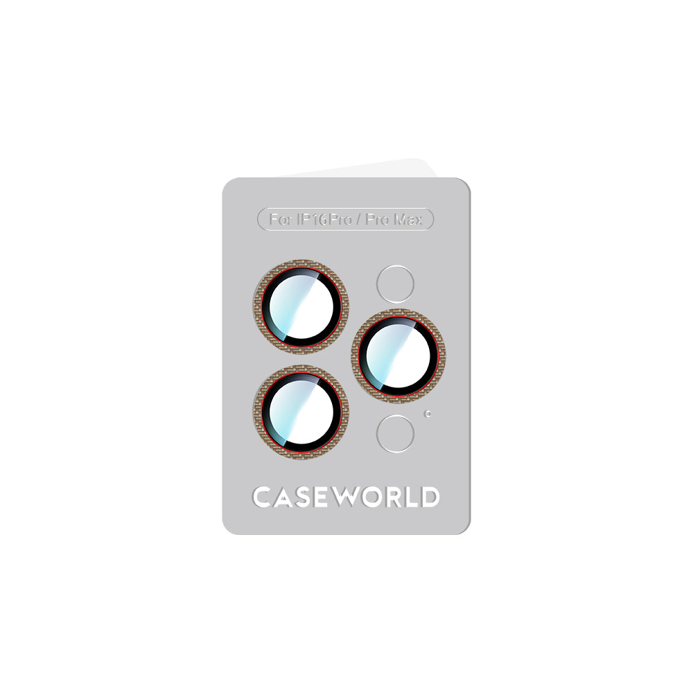 iPhone 16 Pro CaseWorld Karbon Fiber Serisi Anti Reflective Ultra Clear Kamera Lens Koruyucu