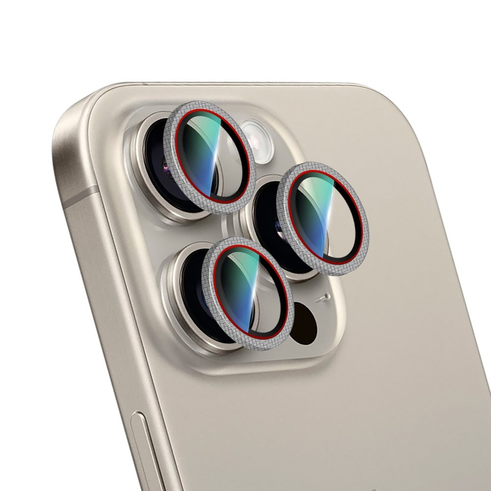 iPhone 16 Pro CaseWorld Karbon Fiber Serisi Anti Reflective Ultra Clear Kamera Lens Koruyucu