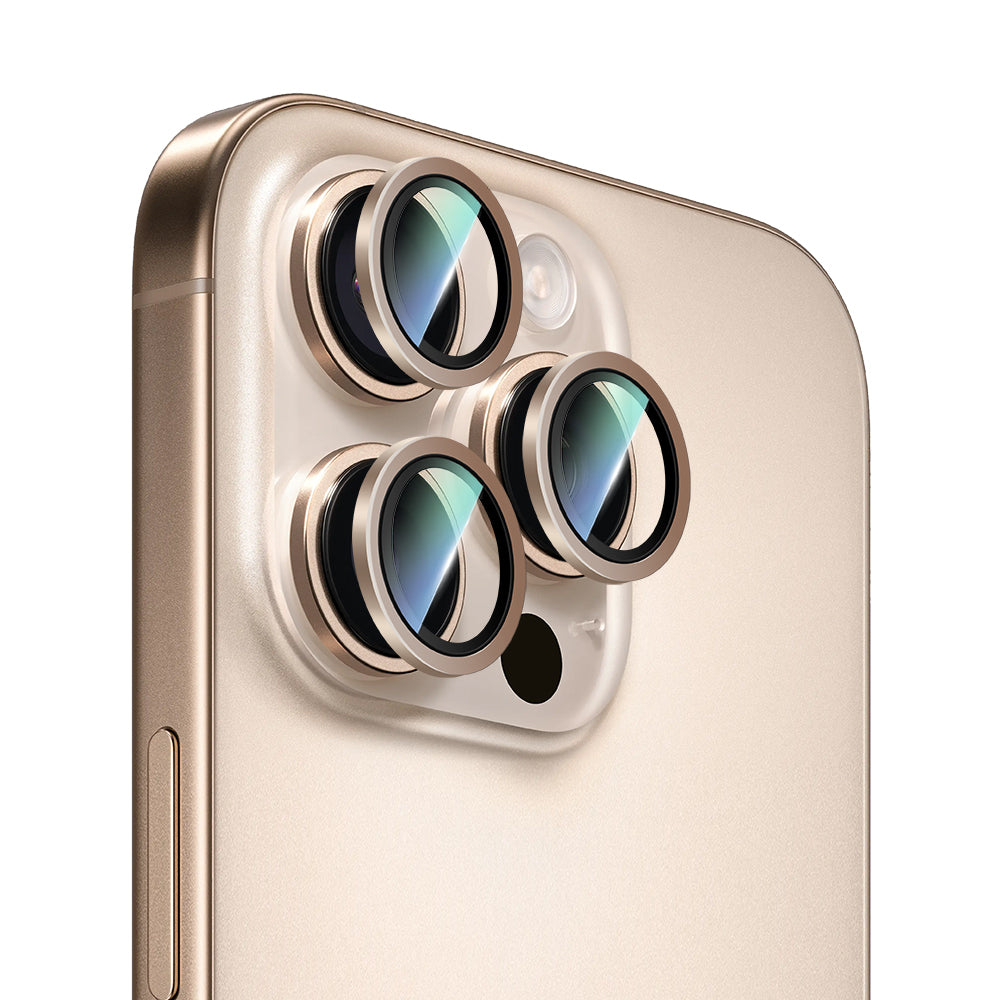 iPhone 16 Pro CaseWorld Sapphire Serisi Anti Reflective Lens Koruyucu