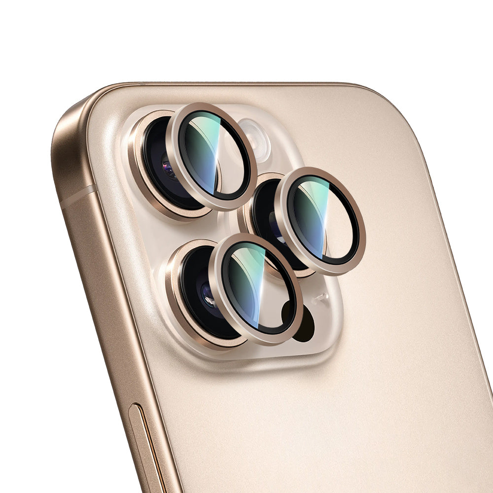 iPhone 16 Pro CaseWorld Sapphire Serisi Anti Reflective Lens Koruyucu