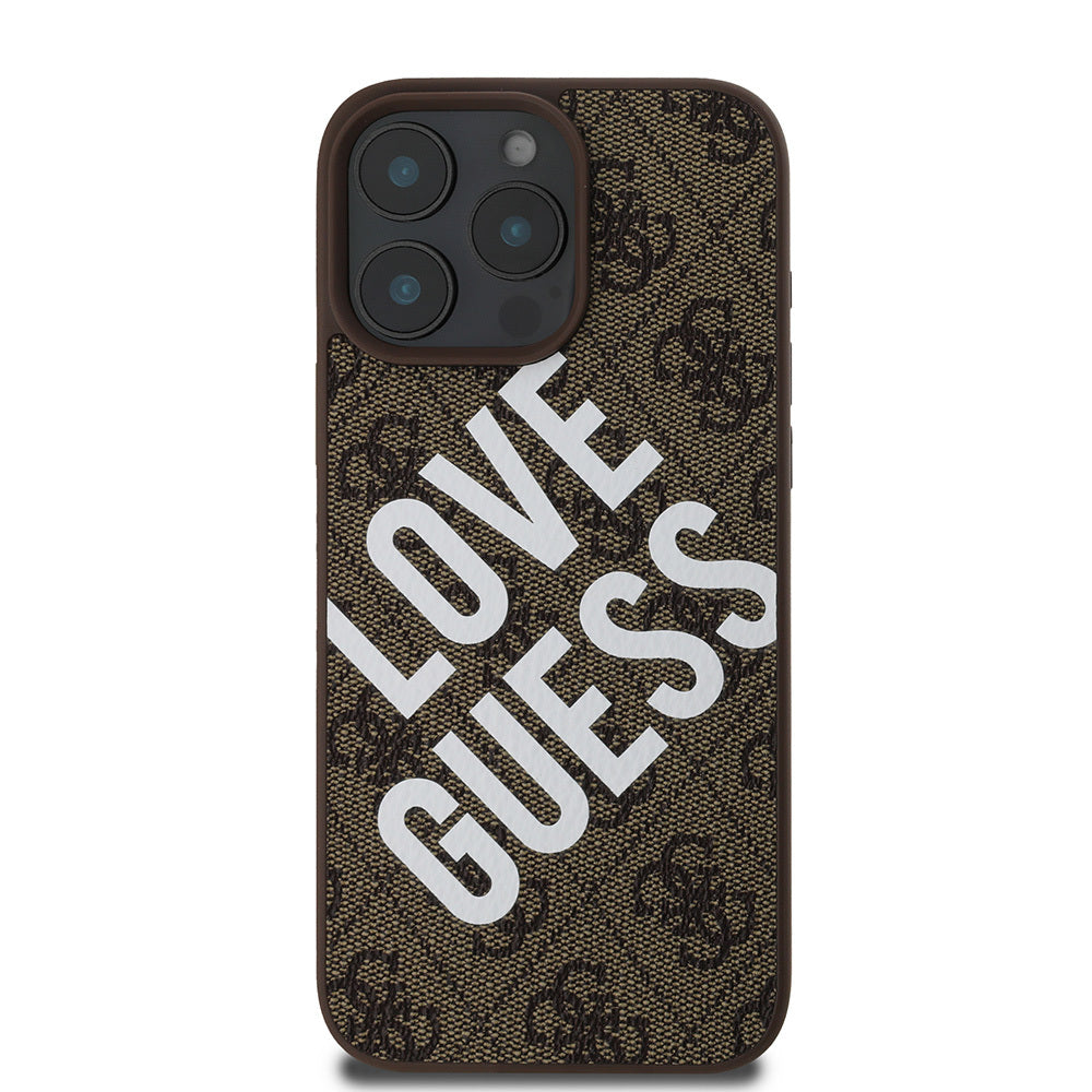 iPhone 16 Pro Kılıf Guess Orijinal Lisanslı Big Love Guess Kılıf
