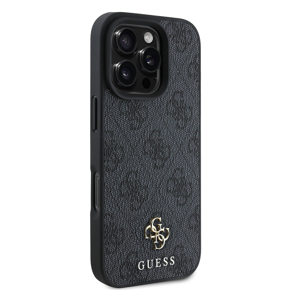 iPhone 16 Pro Kılıf Guess Orijinal Lisanslı M-safe Şarj Özellikli Small 4G Classic Kılıf