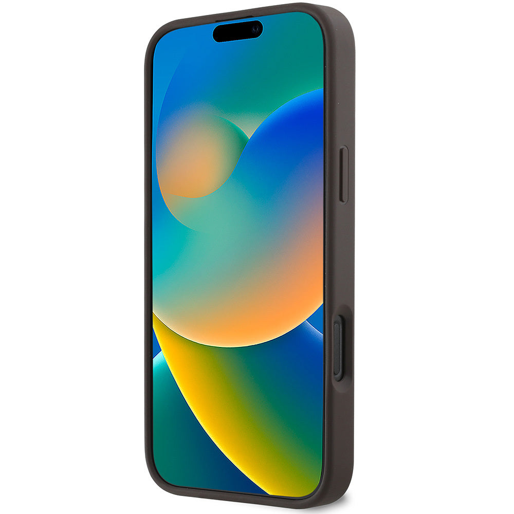 iPhone 16 Pro Kılıf Guess Orijinal Lisanslı M-safe Şarj Özellikli Small 4G Classic Kılıf