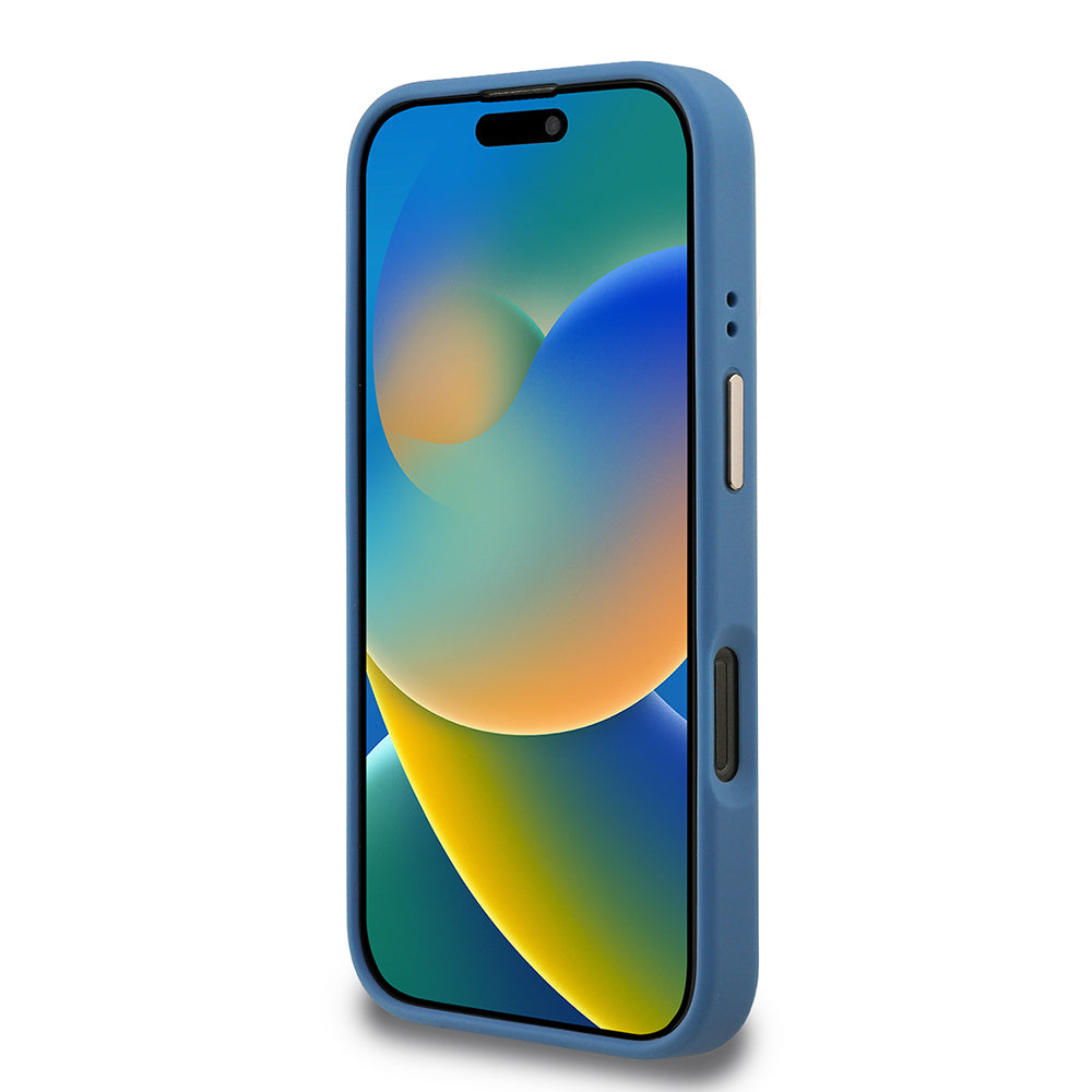 iPhone 16 Pro Kılıf Guess Orijinal Lisanslı PU Deri 4G Desenli Metal Büyük 4G ve Yazı Logolu Kamera Standlı Kılıf