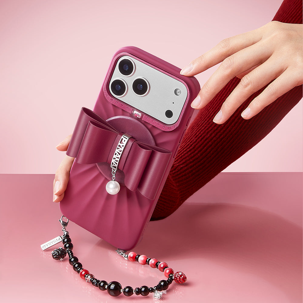 iPhone 16 Pro Kılıf Kabartma Tasarımlı Metal Kamera Çerçeveli Pynana Starlight Serisi Kılıf