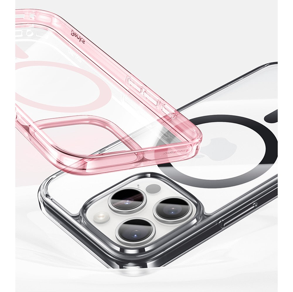 iPhone 16 Pro Kılıf M-safe Şarj Özellikli Airbagli Şeffaf Benks LucentPro Serisi Kılıf
