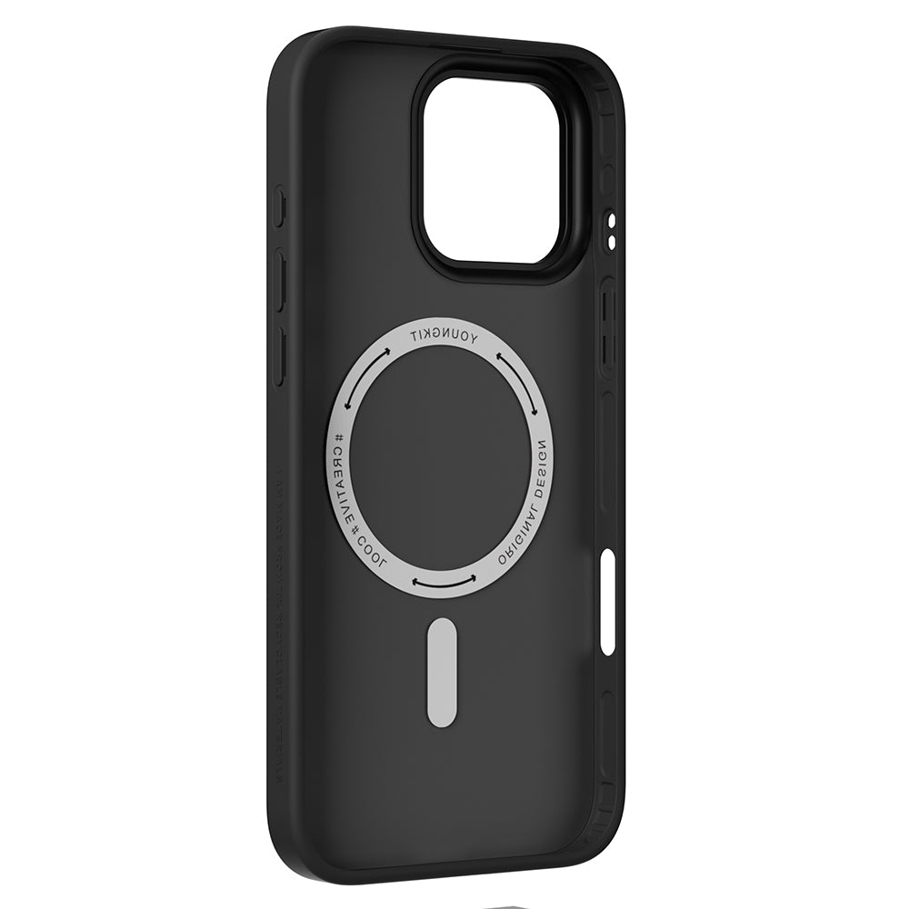iPhone 16 Pro Kılıf M-safe Şarj Özellikli Youngkit Canvas Serisi Kılıf