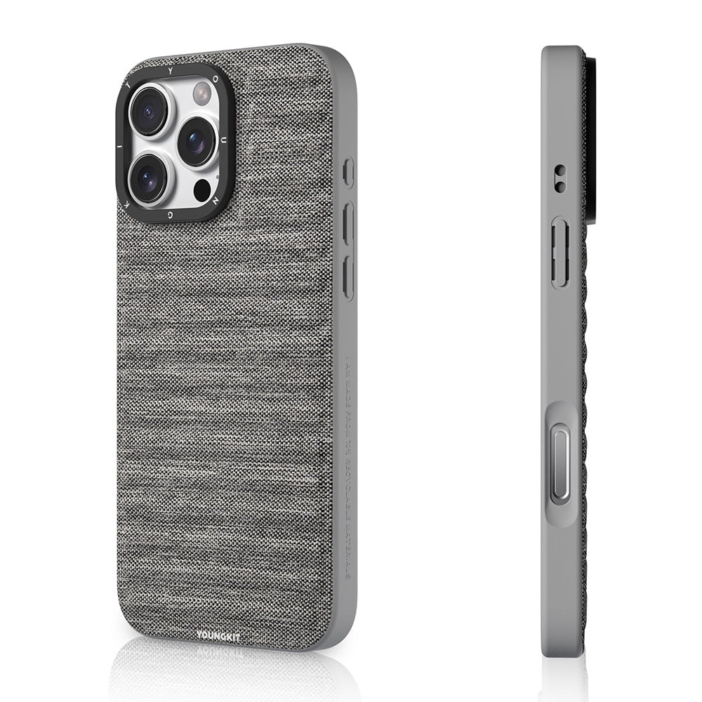 iPhone 16 Pro Kılıf M-safe Şarj Özellikli Youngkit Canvas Serisi Kılıf