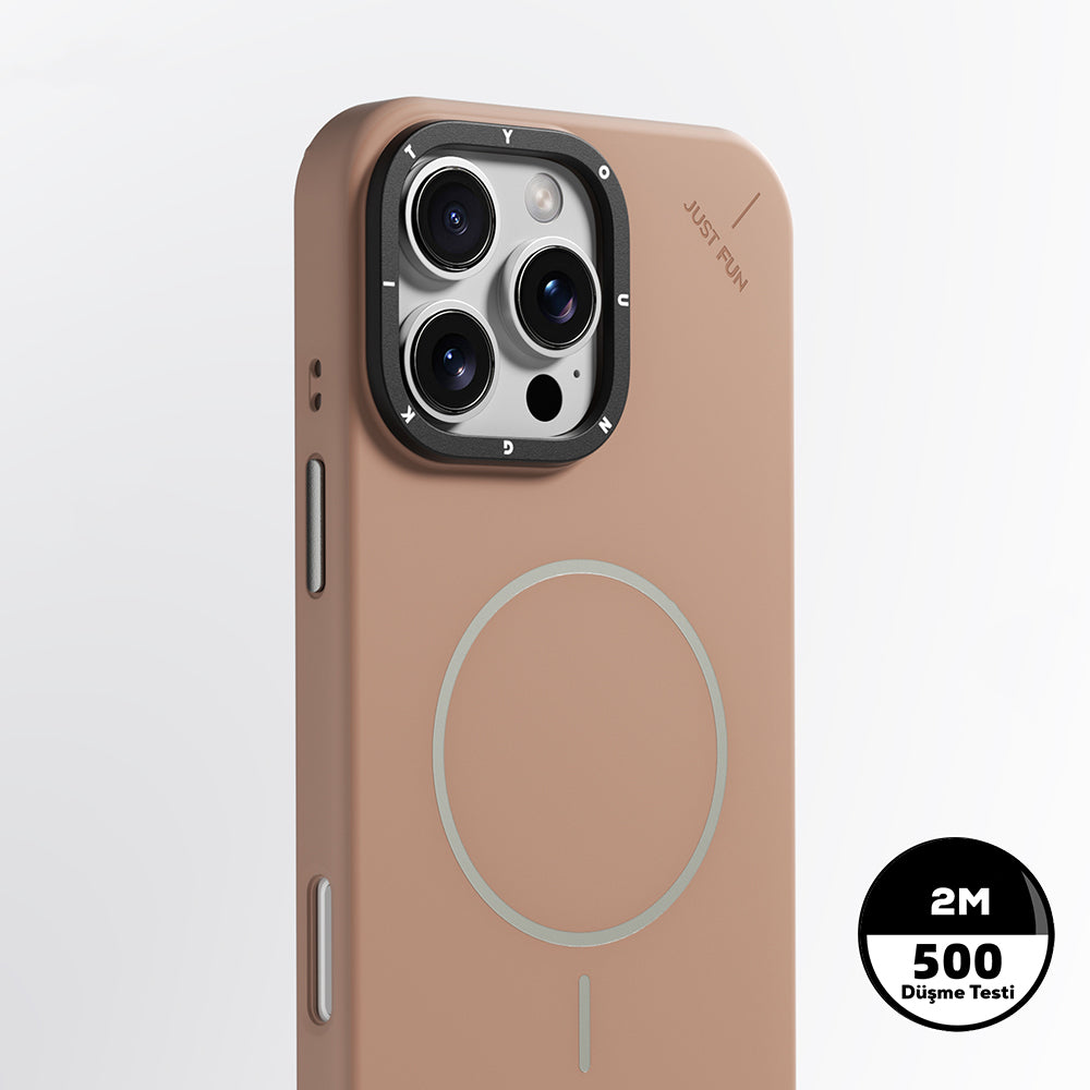 iPhone 16 Pro Kılıf M-safe Şarj Özellikli Youngkit Dynamag Serisi Kılıf