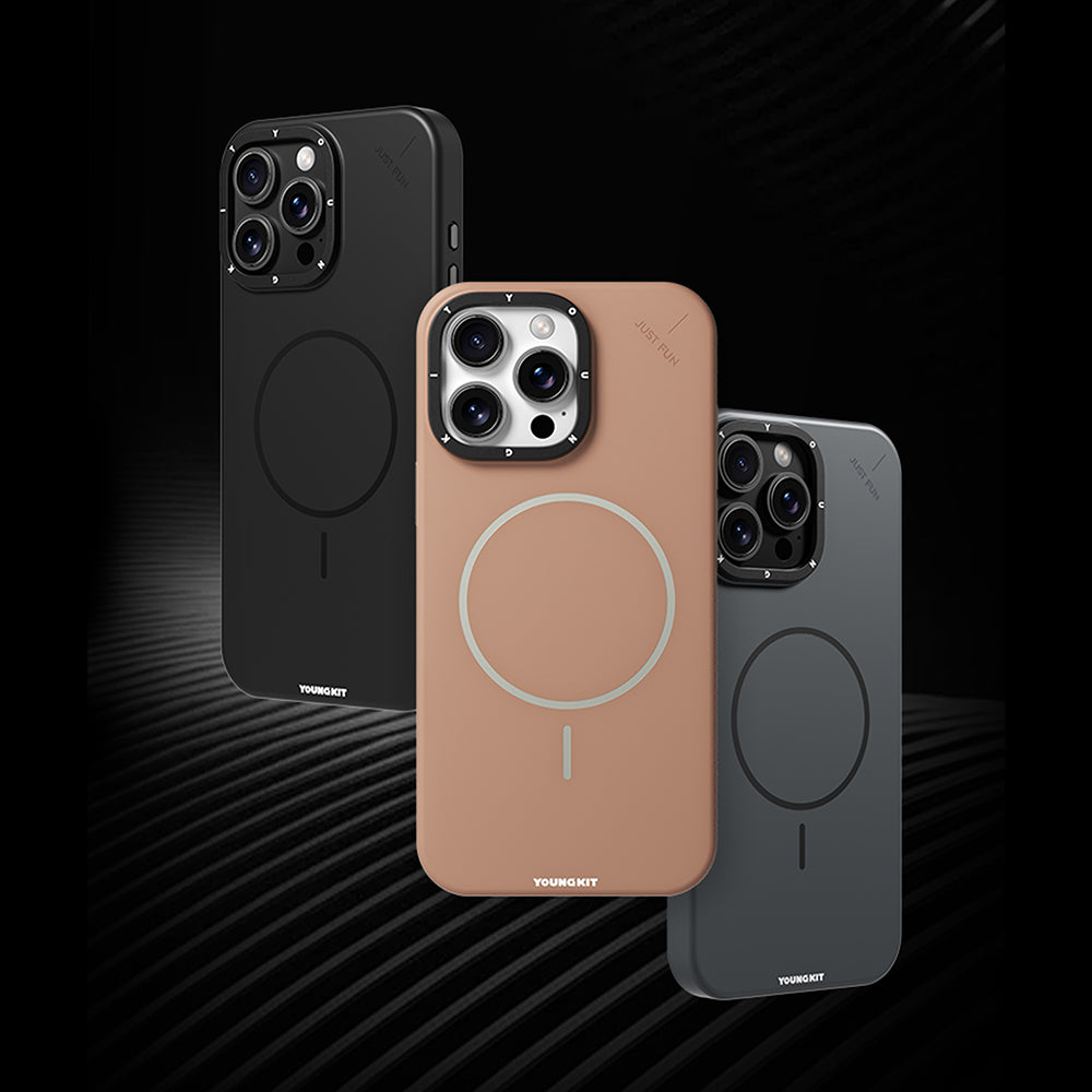 iPhone 16 Pro Kılıf M-safe Şarj Özellikli Youngkit Dynamag Serisi Kılıf
