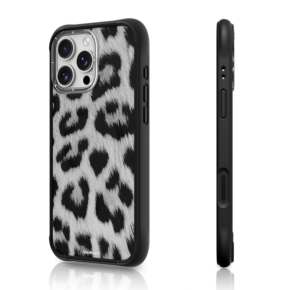 iPhone 16 Pro Kılıf M-safe Şarj Özellikli Youngkit Leopard Serisi Kılıf