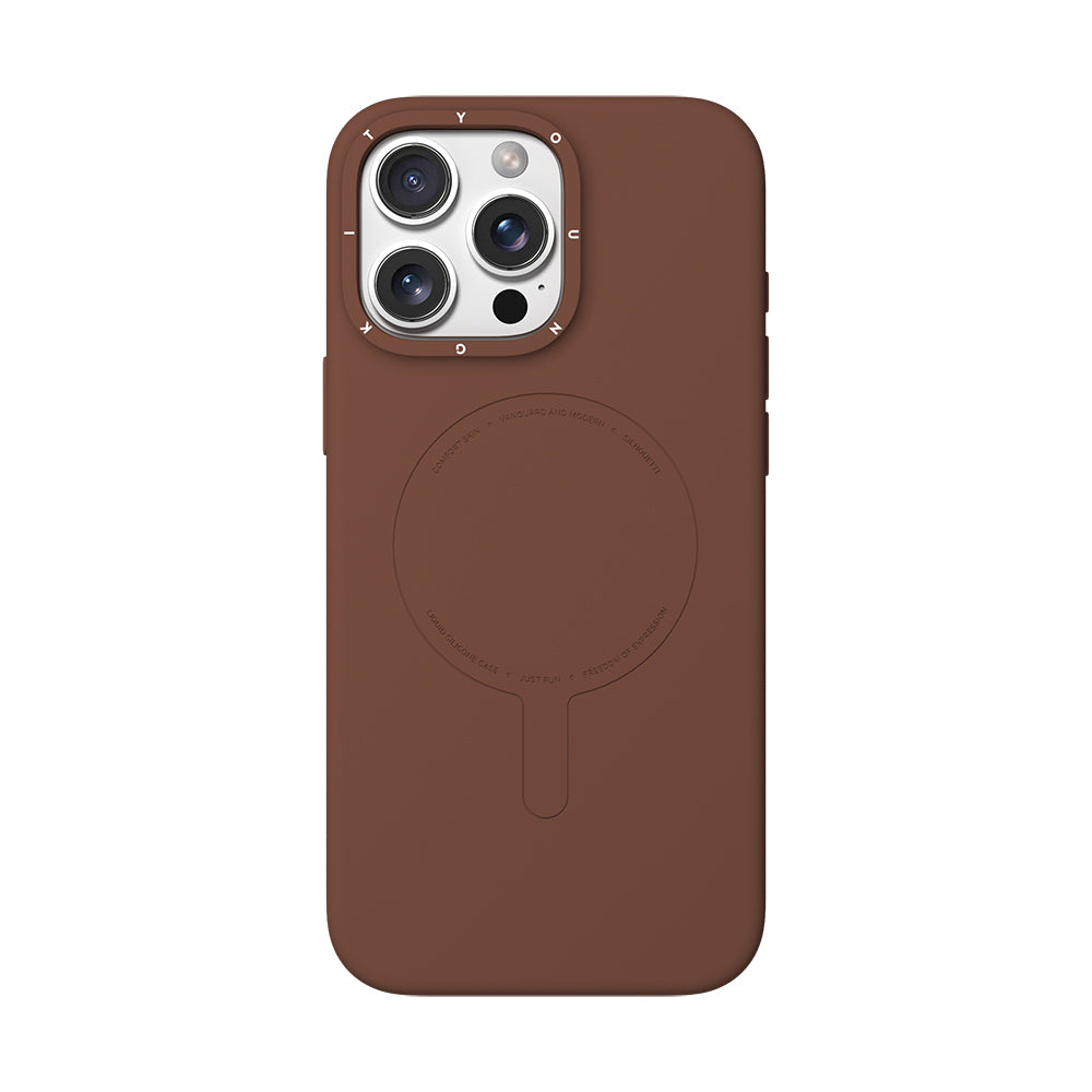 iPhone 16 Pro Kılıf M-Safe Şarj Özellikli Youngkit Morandi Serisi Kılıf