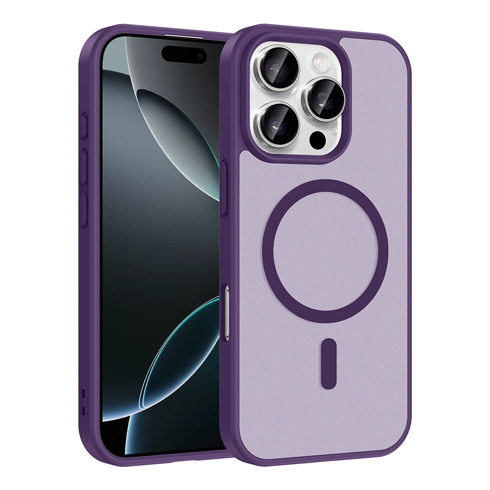 iPhone 16 Pro Kılıf M-safe Şarj Özellikli Zore Babet Kılıf
