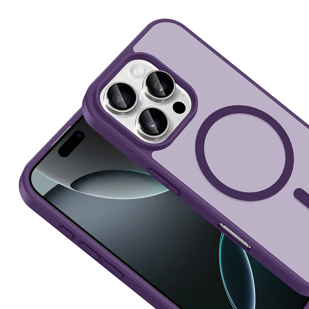 iPhone 16 Pro Kılıf M-safe Şarj Özellikli Zore Babet Kılıf