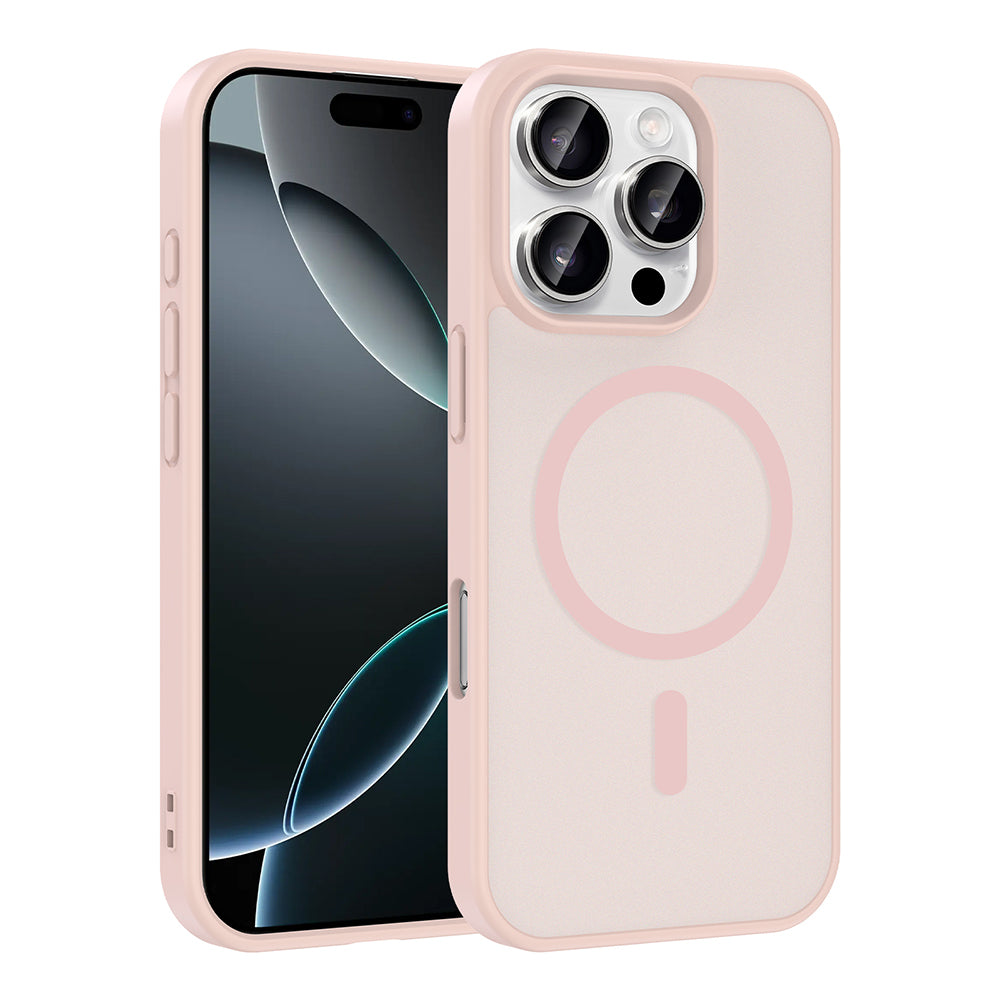 iPhone 16 Pro Kılıf M-safe Şarj Özellikli Zore Babet Kılıf