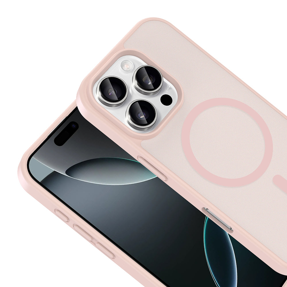 iPhone 16 Pro Kılıf M-safe Şarj Özellikli Zore Babet Kılıf