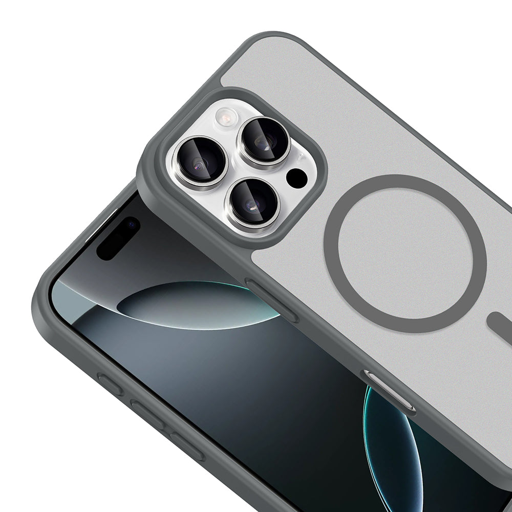 iPhone 16 Pro Kılıf M-safe Şarj Özellikli Zore Babet Kılıf