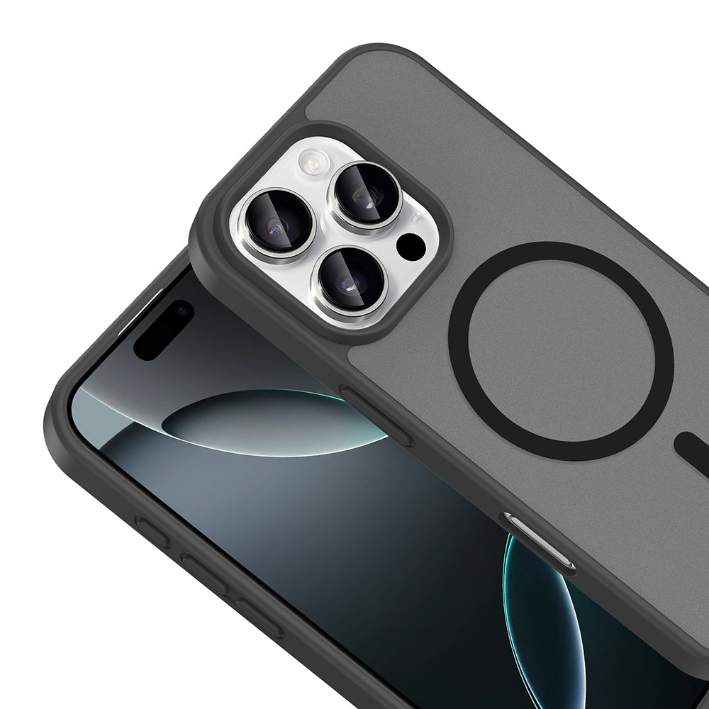 iPhone 16 Pro Kılıf M-safe Şarj Özellikli Zore Babet Kılıf