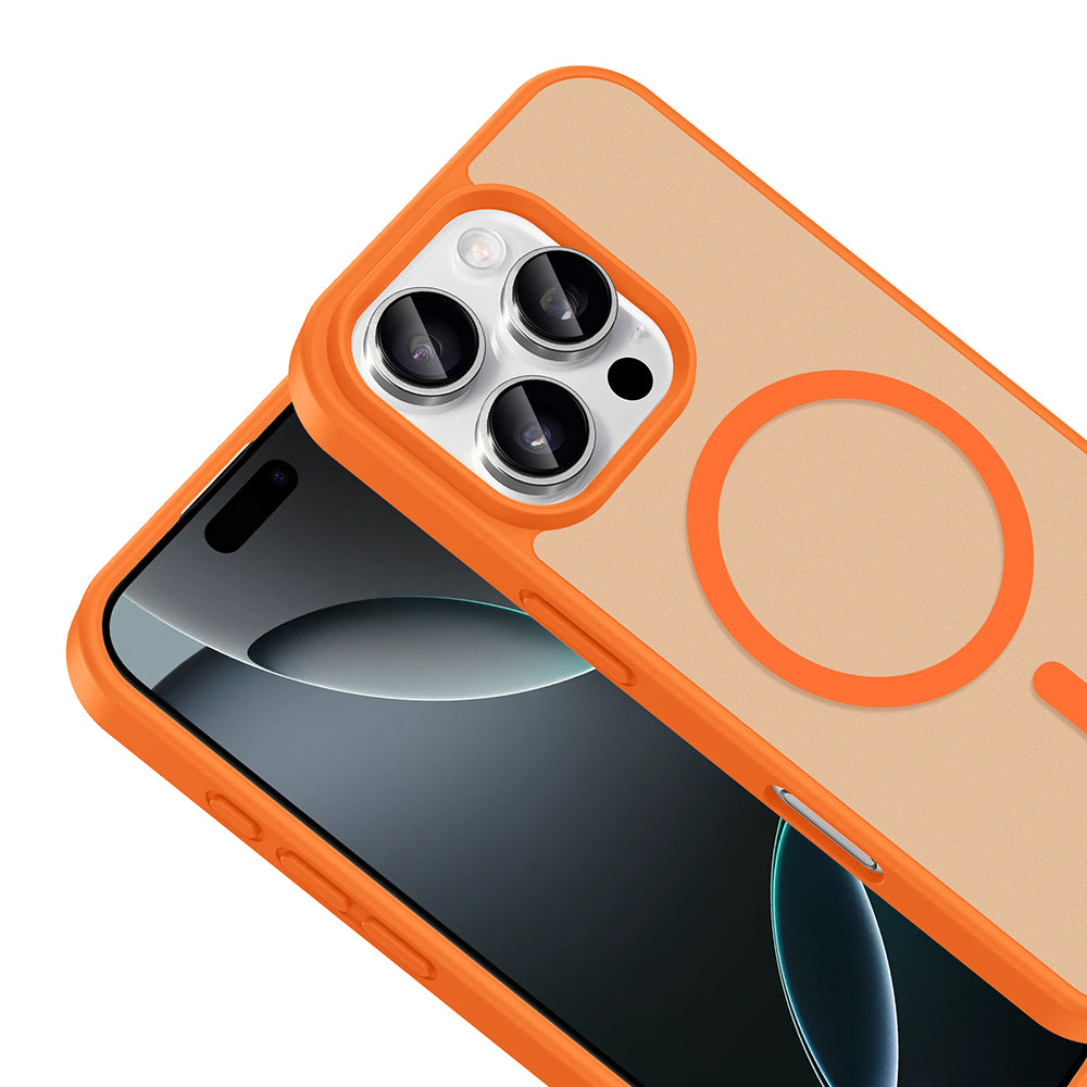 iPhone 16 Pro Kılıf M-safe Şarj Özellikli Zore Babet Kılıf