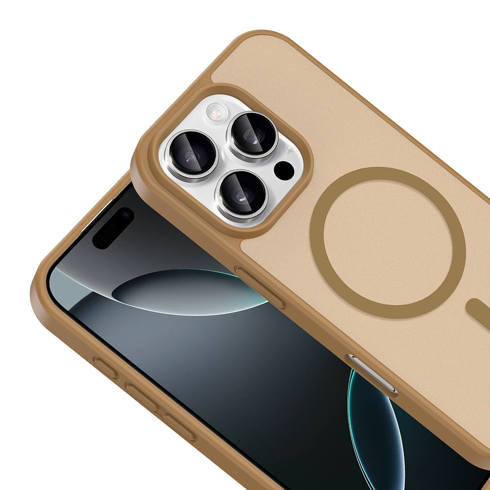 iPhone 16 Pro Kılıf M-safe Şarj Özellikli Zore Babet Kılıf