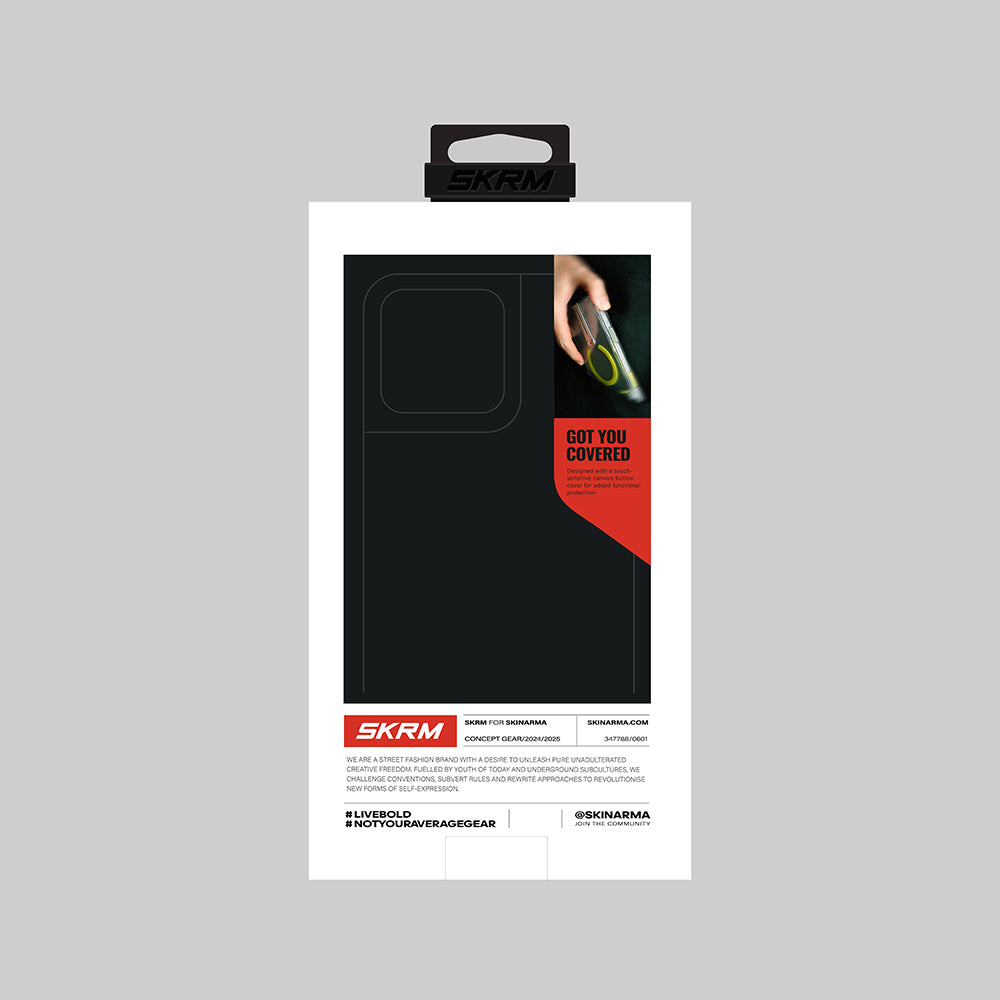 iPhone 16 Pro Kılıf M-safe Şarj Özellikli 360 Derece Dönebilen Standlı Skinarma Helix Kılıf