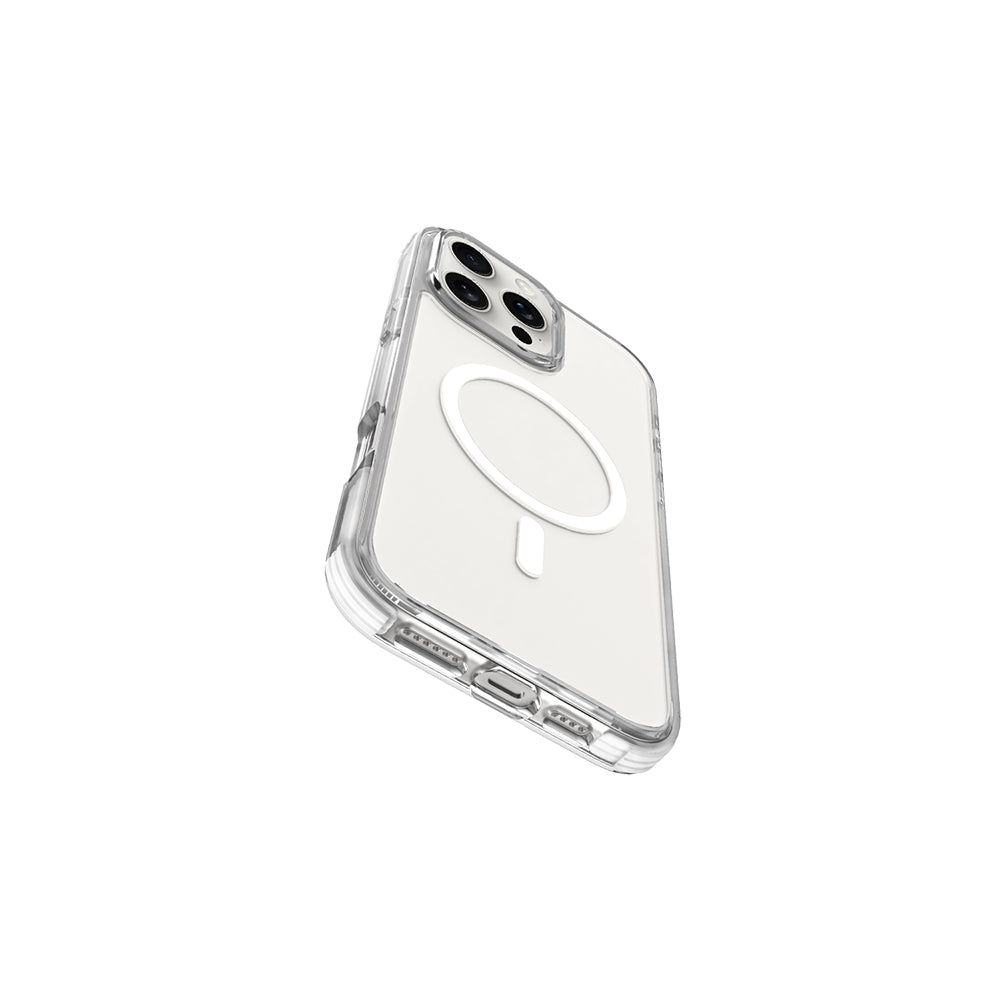 iPhone 16 Pro Kılıf M-safe Şarj Özellikli Airbag Tasarımlı Raptic Clear Serisi Şeffaf Kılıf